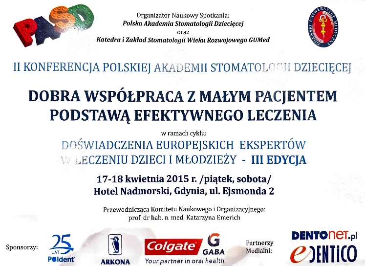 II Konferencja PASD: Doświadczenia Europejskich ekspertów w leczeniu dzieci i młodzieży III Edycja